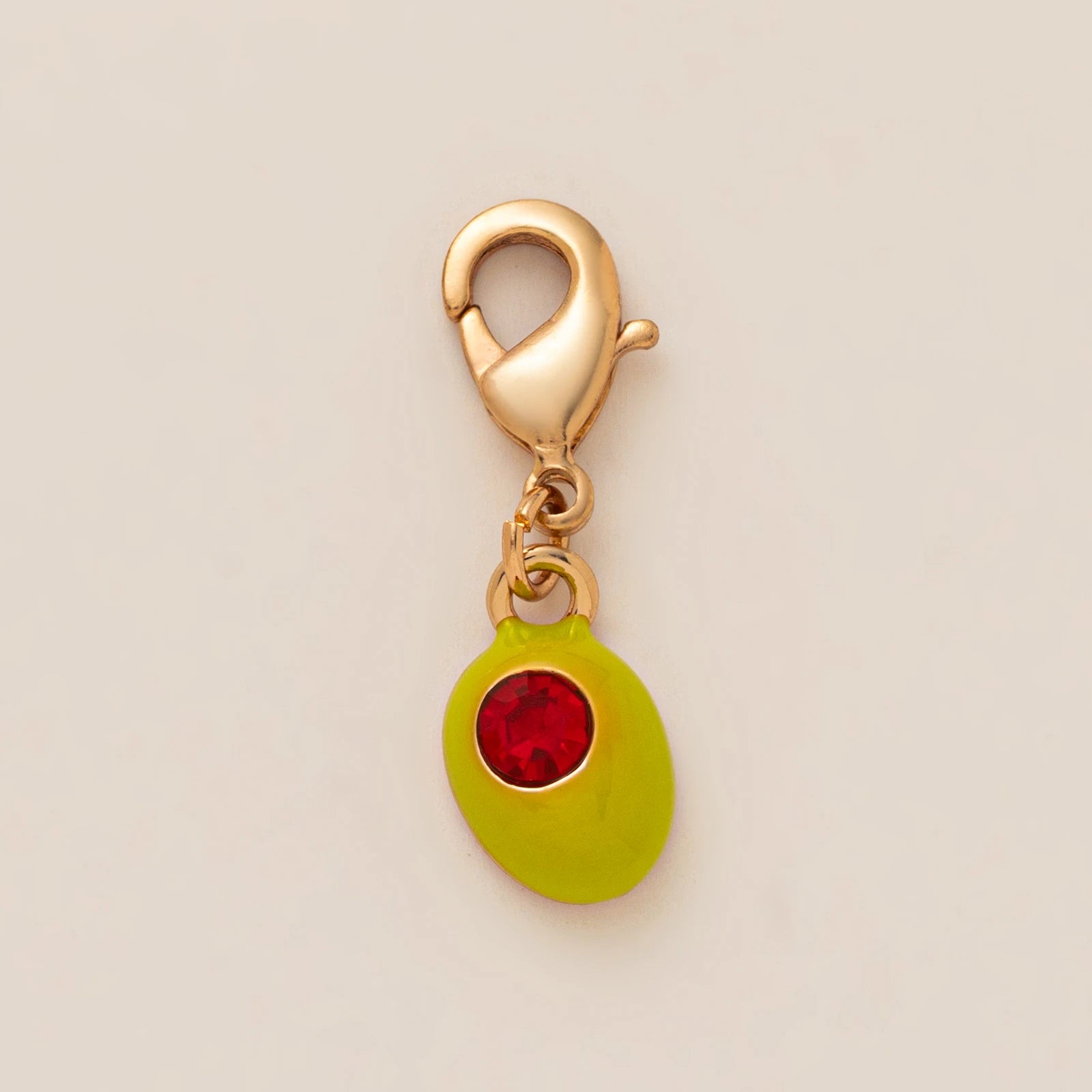 【DIY Pendant】18K Gold Plated Copper Enamel Charm Pendant - PC001