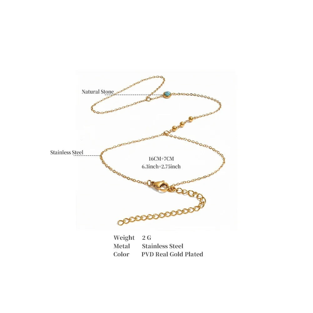Cubic Zirconia Pearl Geometric Bracelet — Gold-Plated Stainless Steel with Pearl and Cubic Zirconia · PS1349