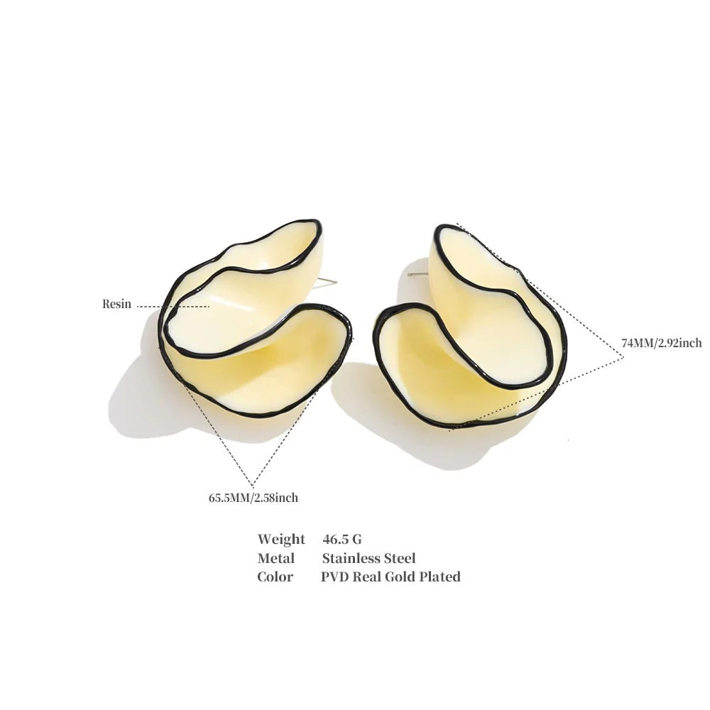Acrylic Geometric Earrings — Acrylic · PA70